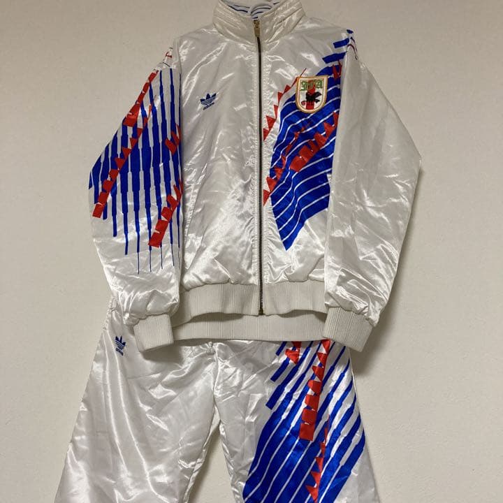 入手困難　激レア　ドーハ日本代表　アディダス　当時物ウインドアップスーツ　極美品