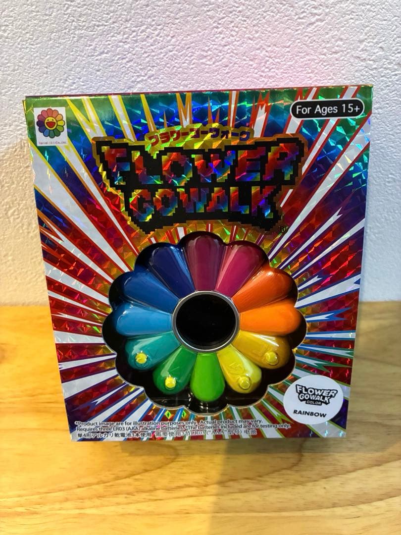 新品未開封☆FLOWER GO WALK COLOR(Rainbow)