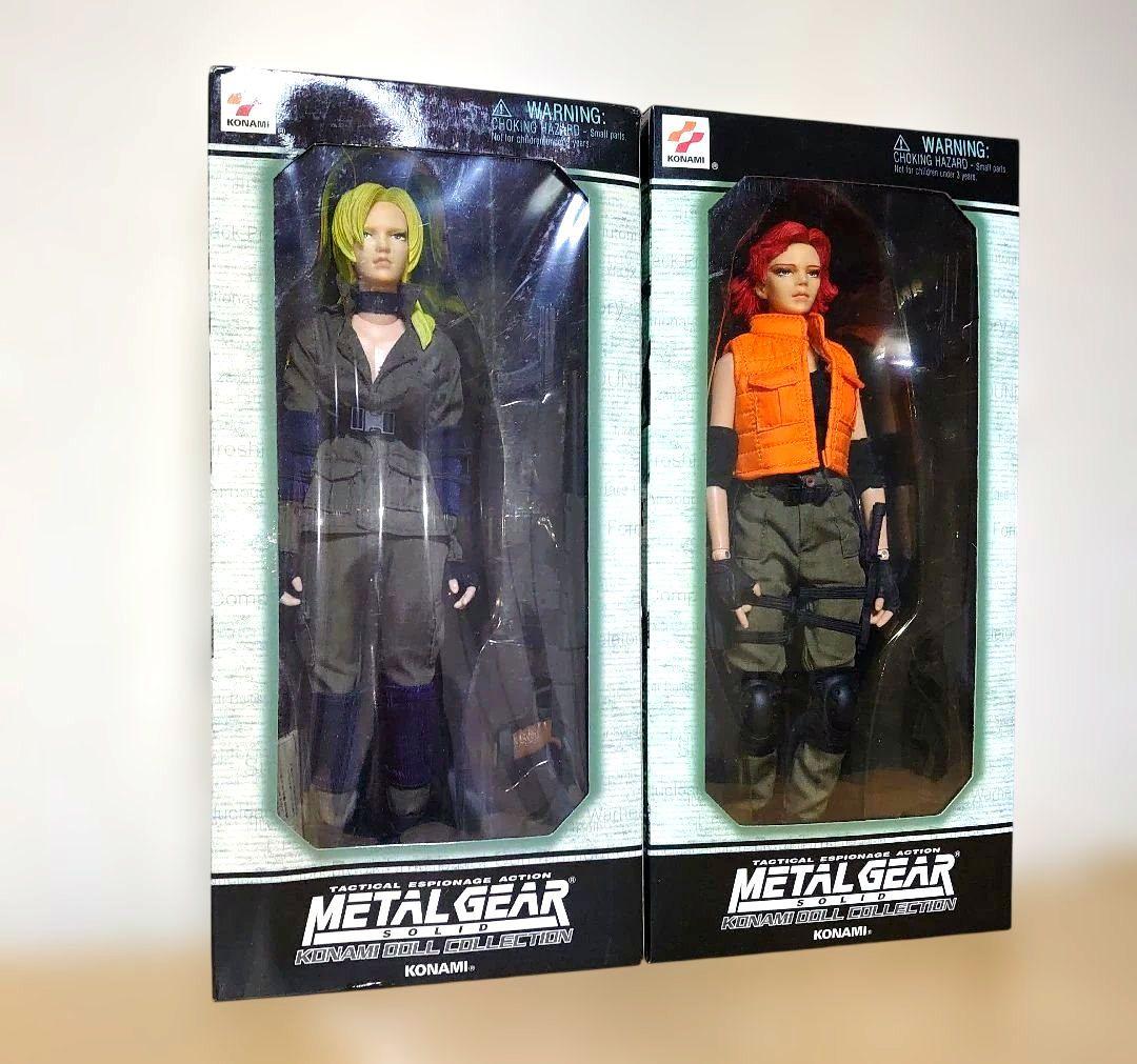 メタルギアソリッド コナミ スナイパーウルフ メリル ドール フィギュア