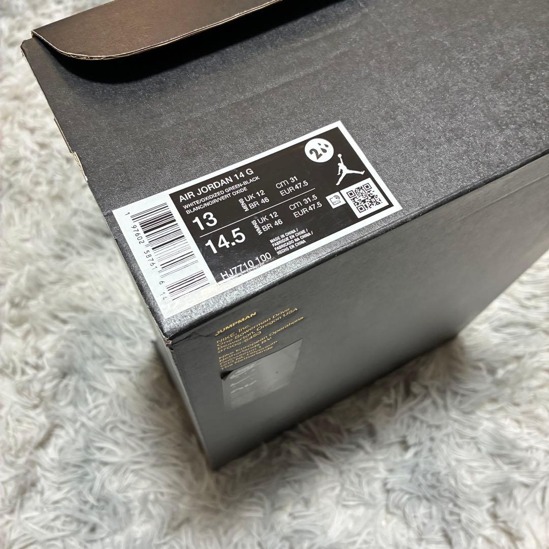 【新品未使用】NIKE AIR JORDAN 14 ゴルフ〈定価34,100円〉