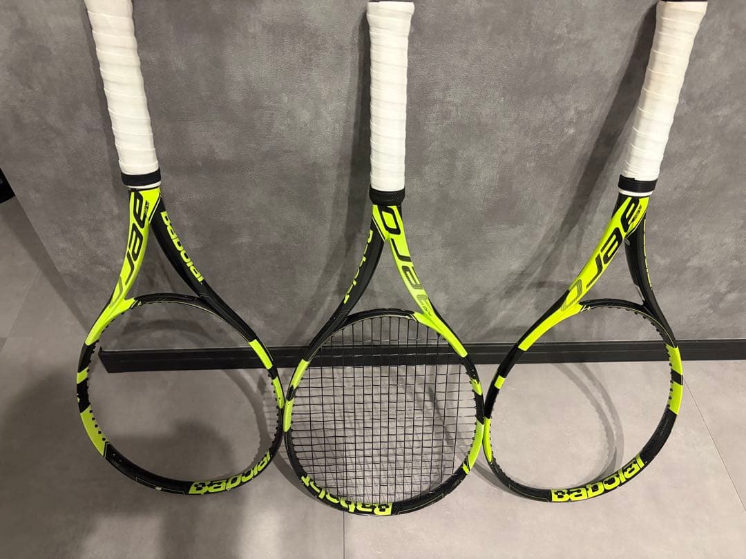 Babolat ピュアアエロテニスラケット 3本