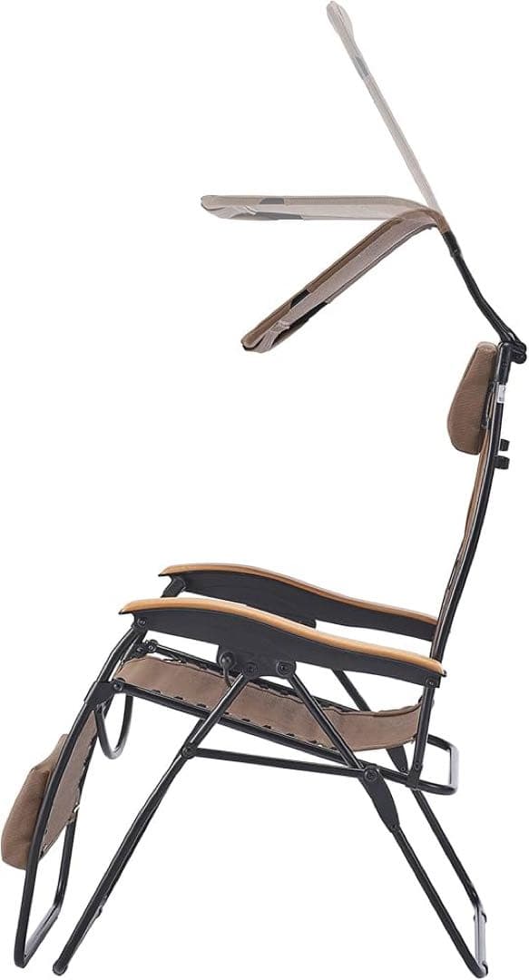 Coleman 日よけ付きリクライニングチェア