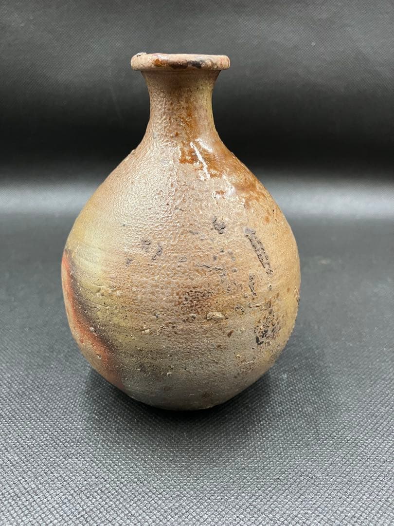 備前焼き 徳利備前焼 人間国宝 藤原啓 供箱