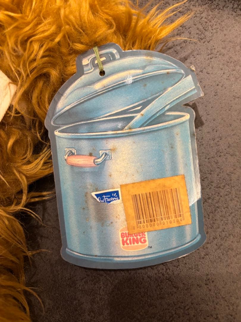 ALF ぬいぐるみ 80s ヴィンテージ　パペット　シェフ　バスケ　タグ付き