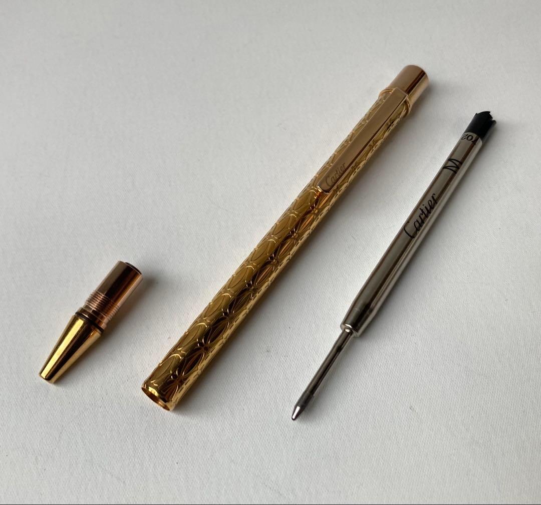 カルティエ　ハッピーバースデー　Cドゥ　イエローゴールドフィニッシュ　ボールペン