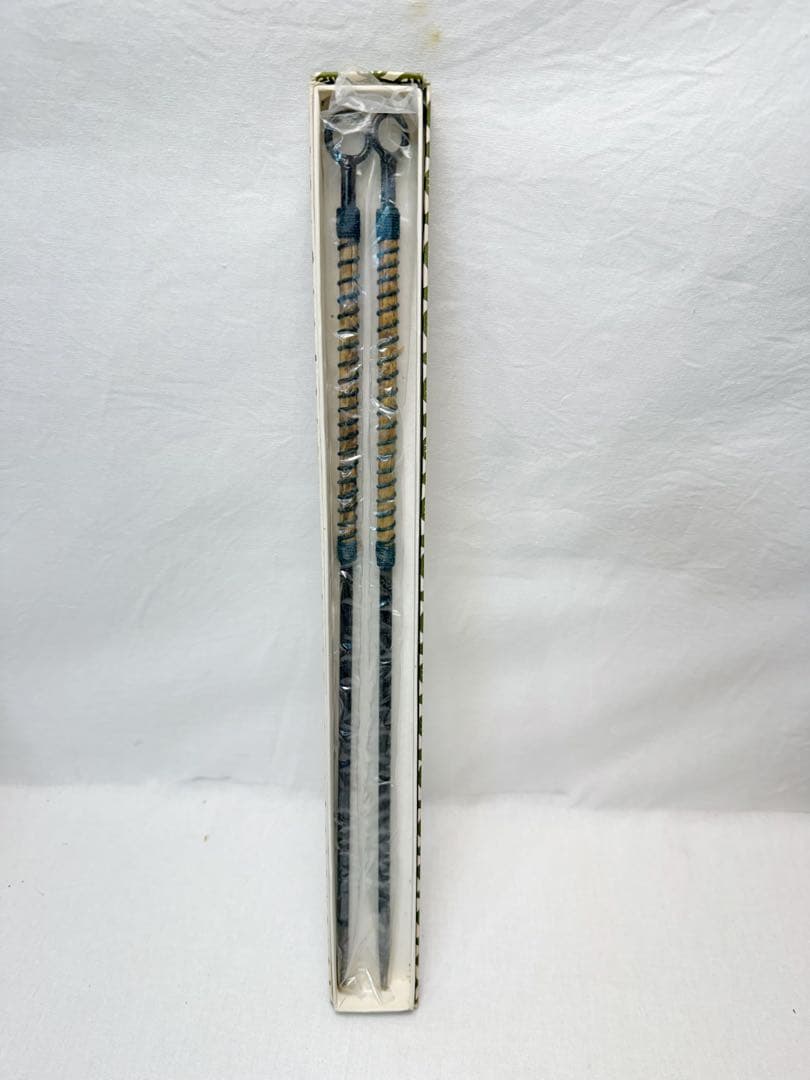 茶道具 箱炭斗8点セット 火箸 水屋釻 羽箒 灰器 紙釜敷 炭台 枝炭 元箱