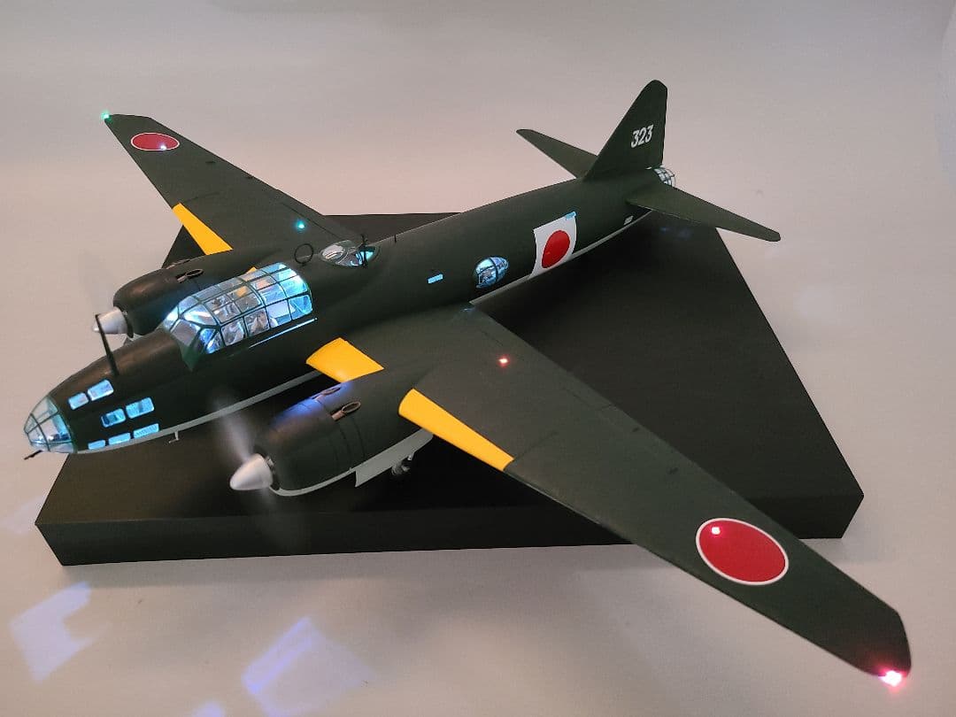 一式陸上攻撃機 リアルモーターライズ完成品 タミヤ1/48
