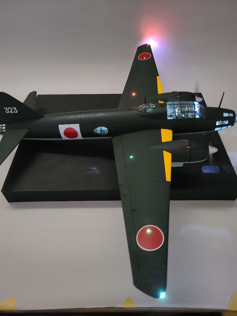 一式陸上攻撃機 リアルモーターライズ完成品 タミヤ1/48