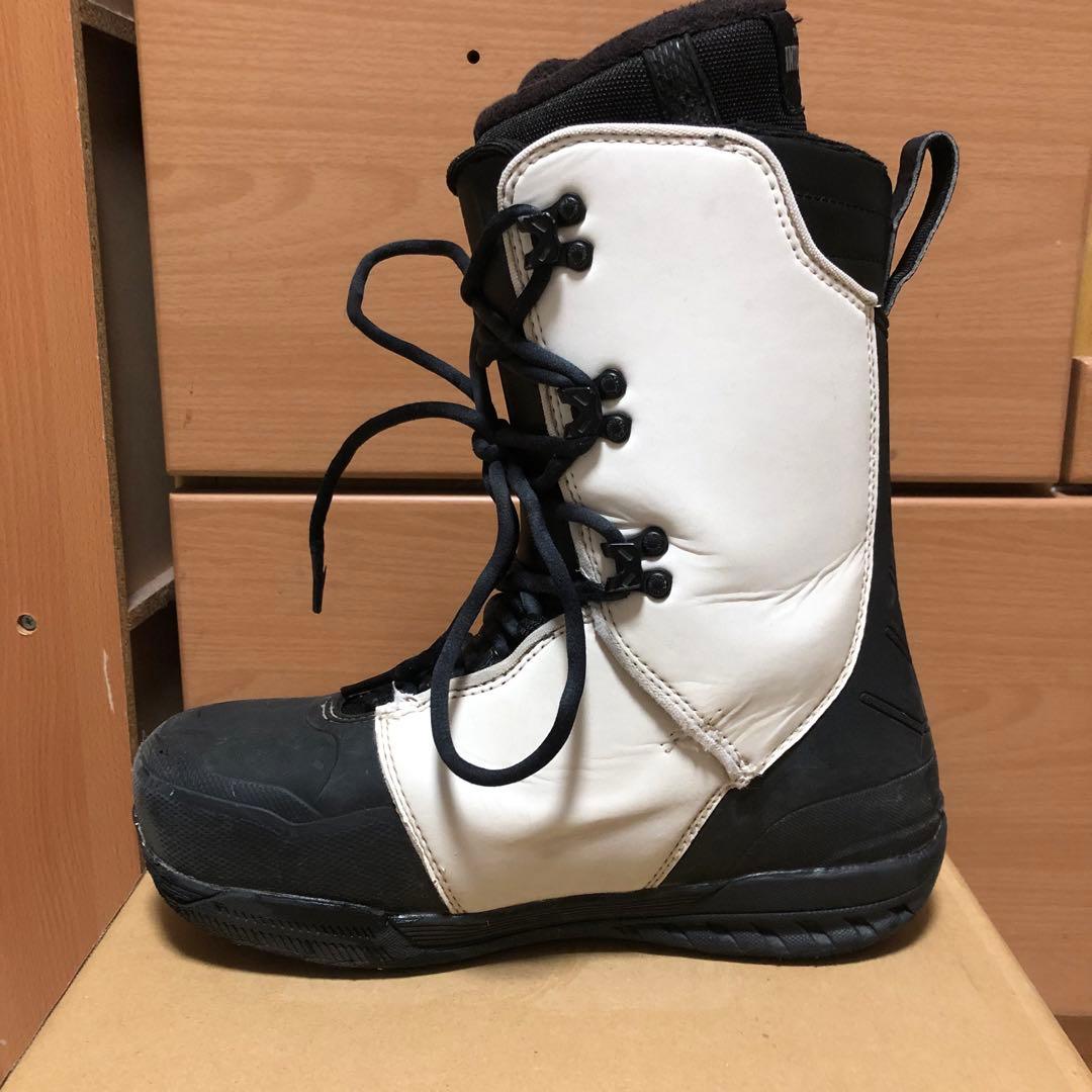 ride スノーボードブーツ fuse 25 cm boa ひも フリースタイル