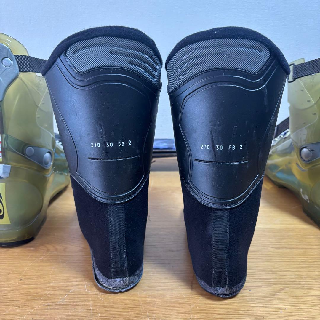 メンズ　ショートスキー　ファンスキーセット　Salomon 27-27.5cm