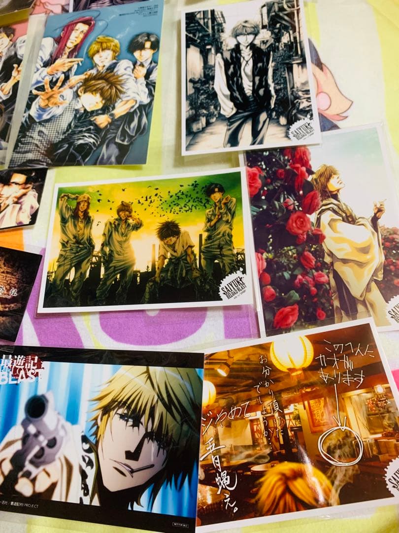 最遊記 RELOAD BLAST 三蔵一行 ブロマイドコレクション　ポストカード