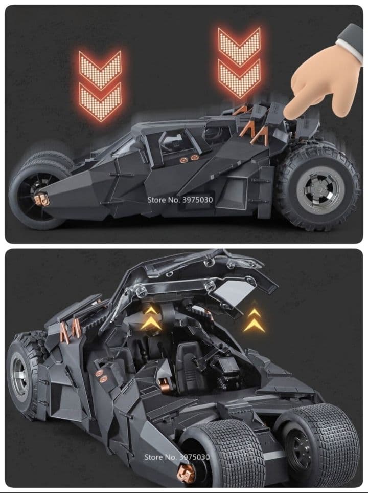 ★未使用 バットモービル 1/18 ダイキャスト ミニカー バットマン レア品