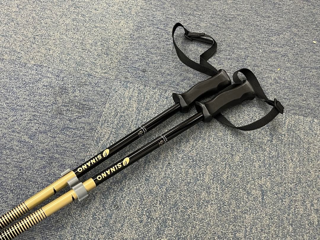 JOYRIDE ショートスキー ビンディング(S/M)セット　シナノ ポール