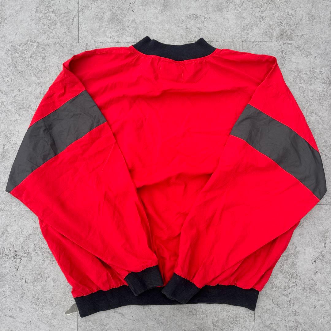 NIKE 90s プルオーバー ナイロン ビックロゴ XLレッド