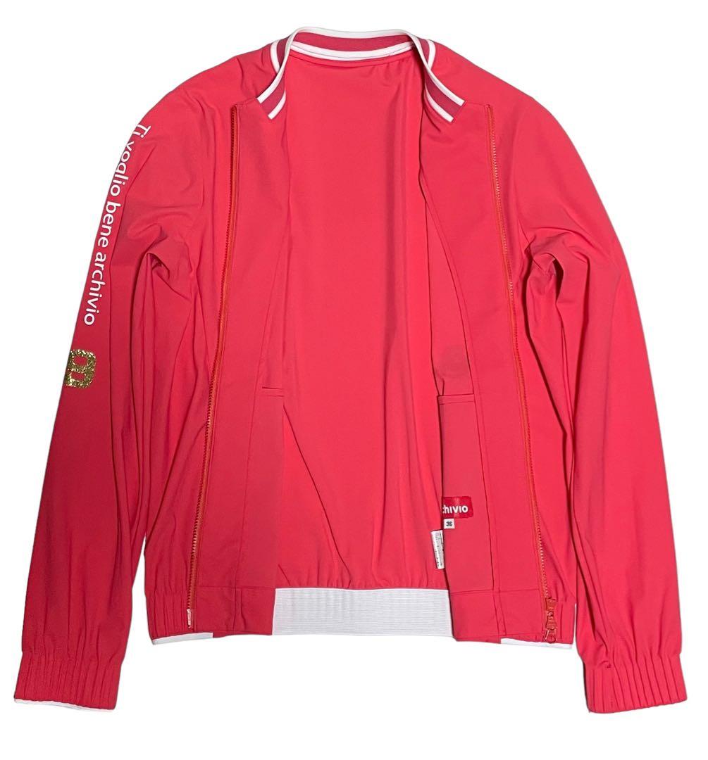 新品 未使用 archivio アルチビオ ブルゾン オレンジ レディース