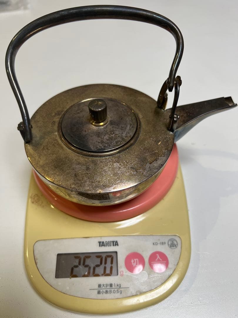銀瓶　純銀　約252g