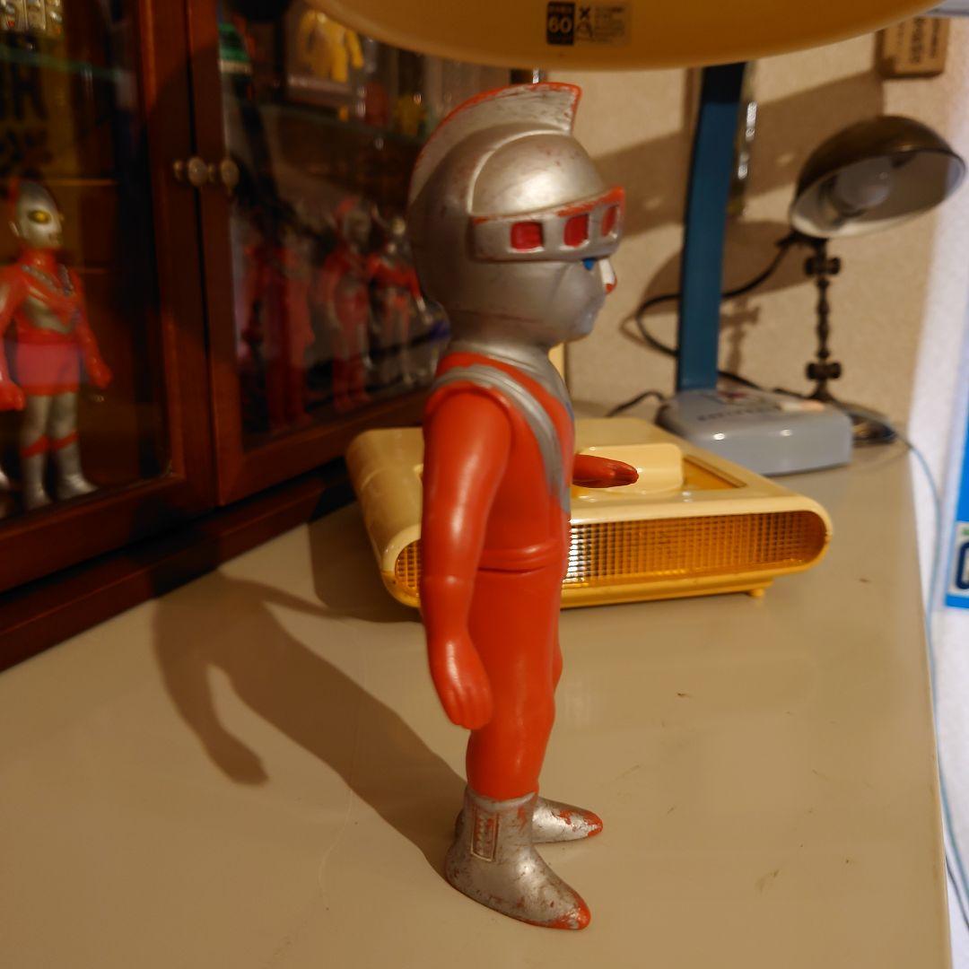 当時物■アイアンキング■無版権パチ16㌢ミドルサイズ　ソフビ　手踊り