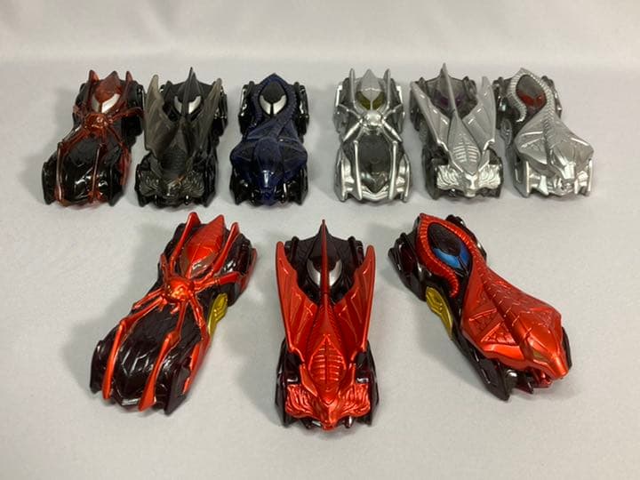 【希少品】バイラルコア　クリアレアver. 9種セット　仮面ライダードライブ