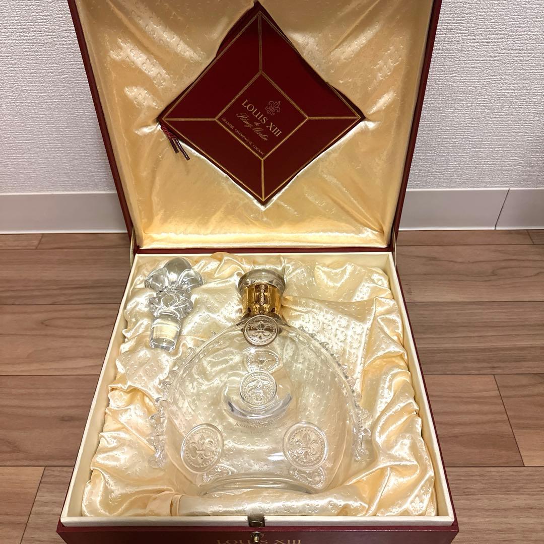 【空瓶】レミーマルタン ルイ13世 ブランデー バカラクリスタルボトル