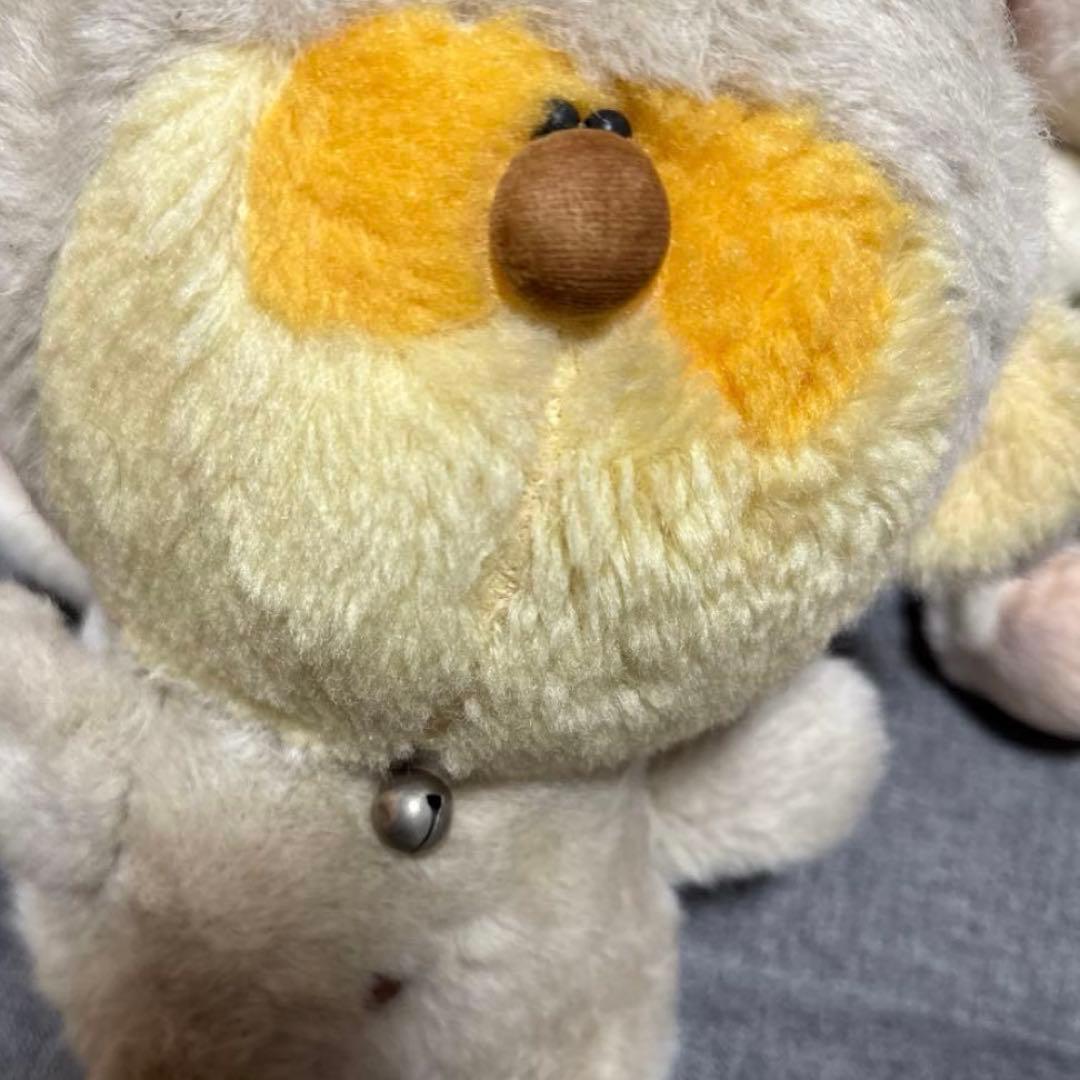 昭和レトロ　ぬいぐるみ4点　うさぎさん2匹/ぶたさん/おさるさん