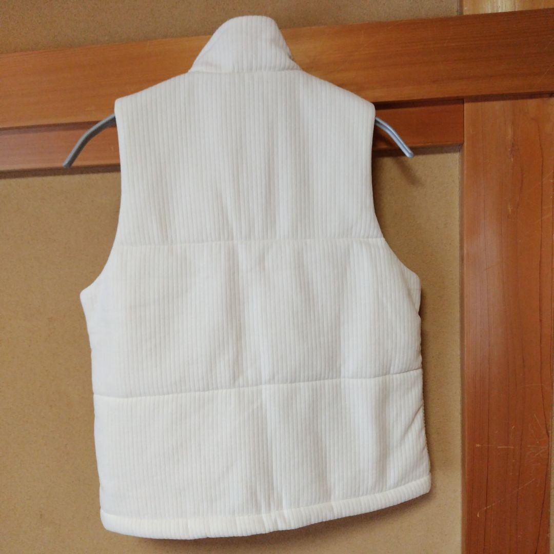 FILA 中綿ベストオフホワイトS