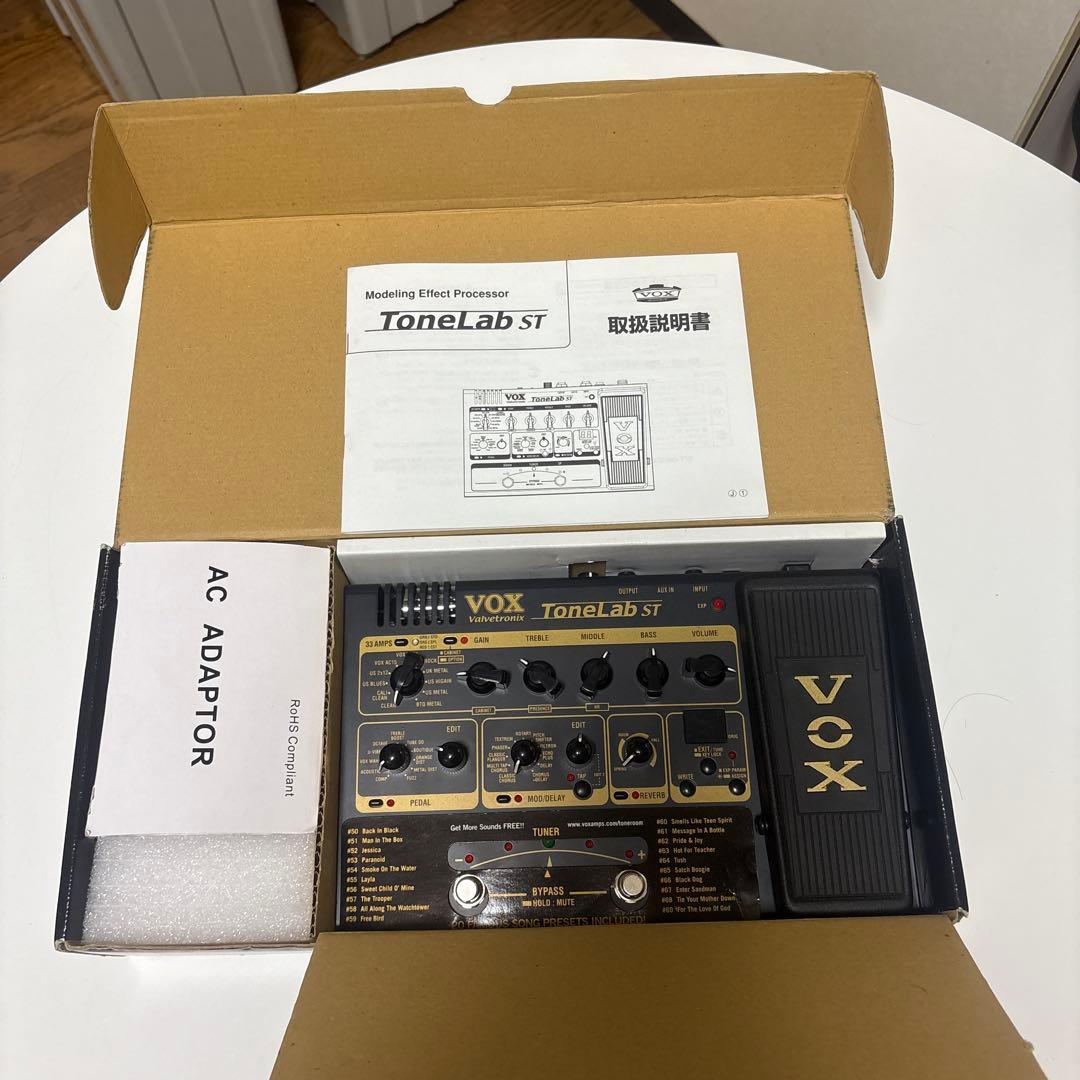 VOX ToneLab ST モデリングエフェクター