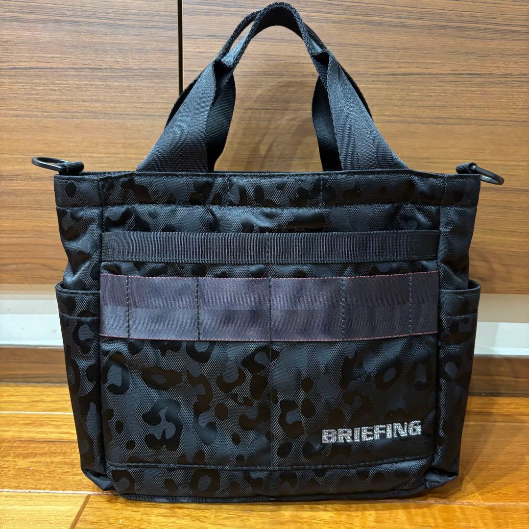 BRIEFING GOLF カートバッグ　レオパルド柄