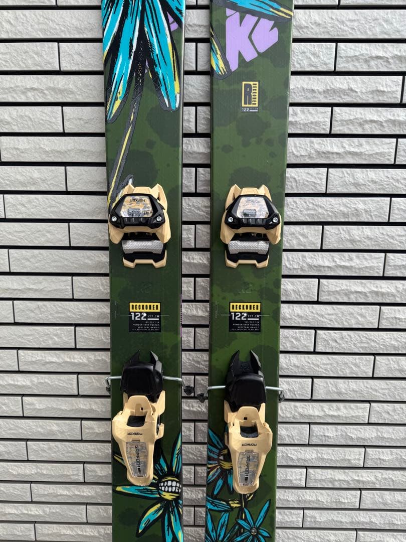 ケーツー K2 RECKONER 122 177cm マーカー　リコナー　スキー