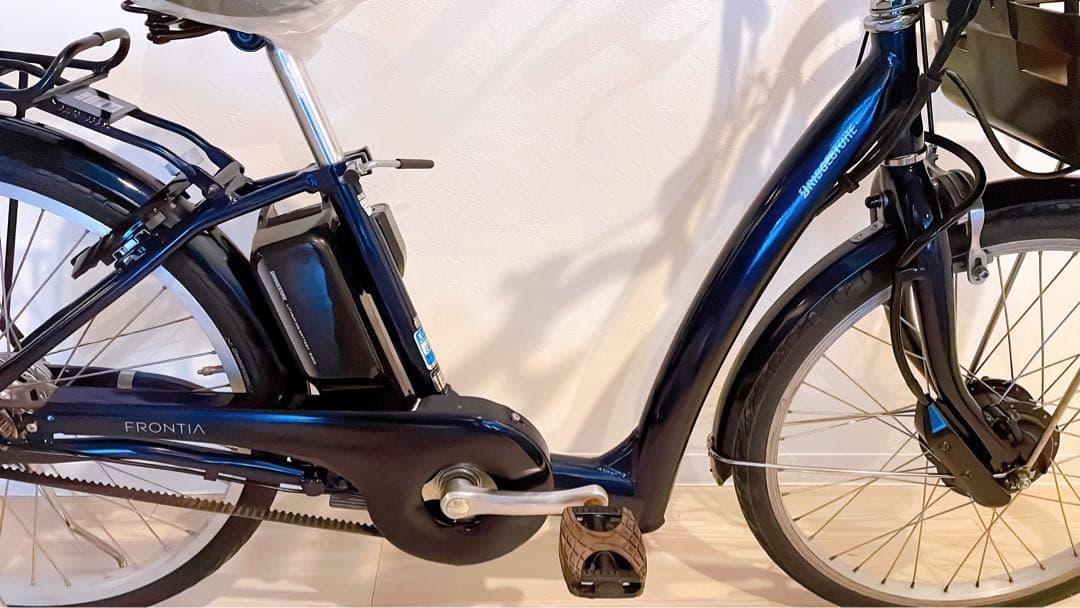 ブリヂストンの24インチ電動自転車。​​指定エリア内送料無料。