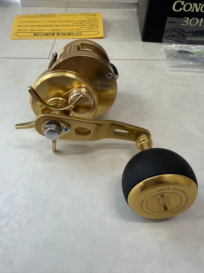 SHIMANO 15 OCEA CONQUEST 301HG ベイトリール