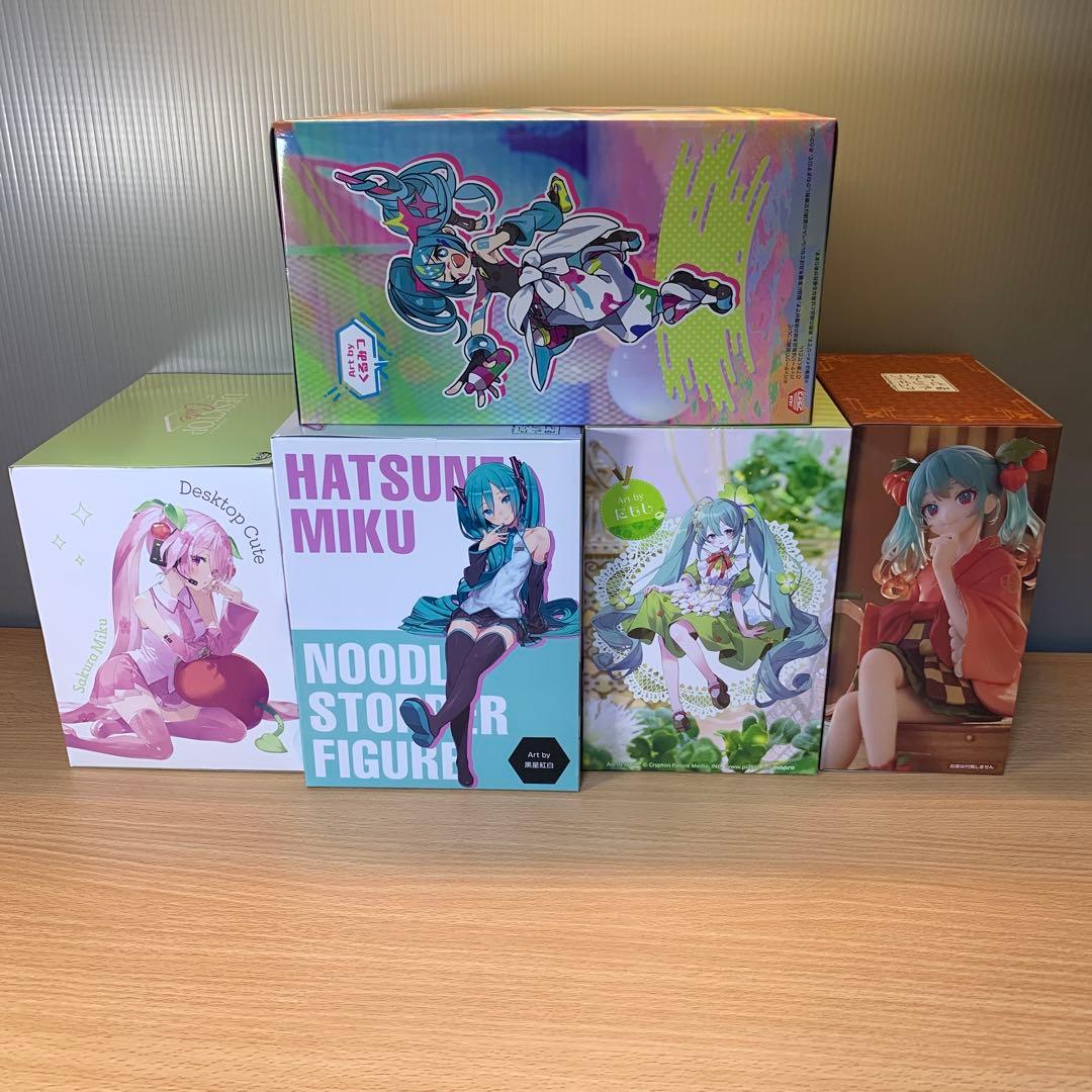 プライズ　初音ミクフィギュア福箱