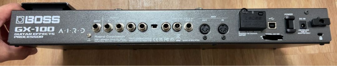 （美品）BOSS GX-100 ギターエフェクトプロセッサー