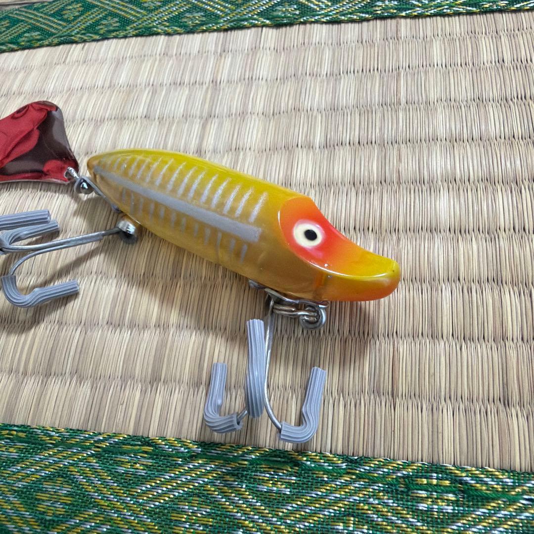 オールド　ヘドン　フラップテール　XRY イエロースケール