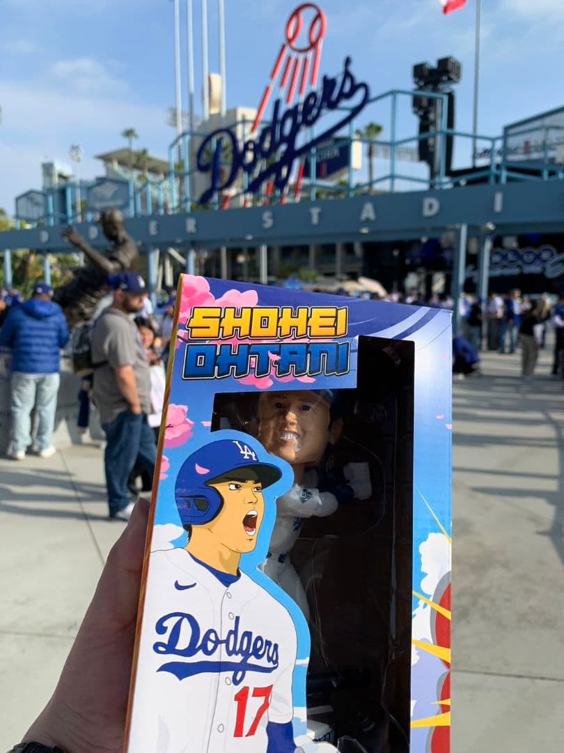 大谷翔平ボブルヘッド人形　2024年5月16日ドジャーススタジアムにて配布