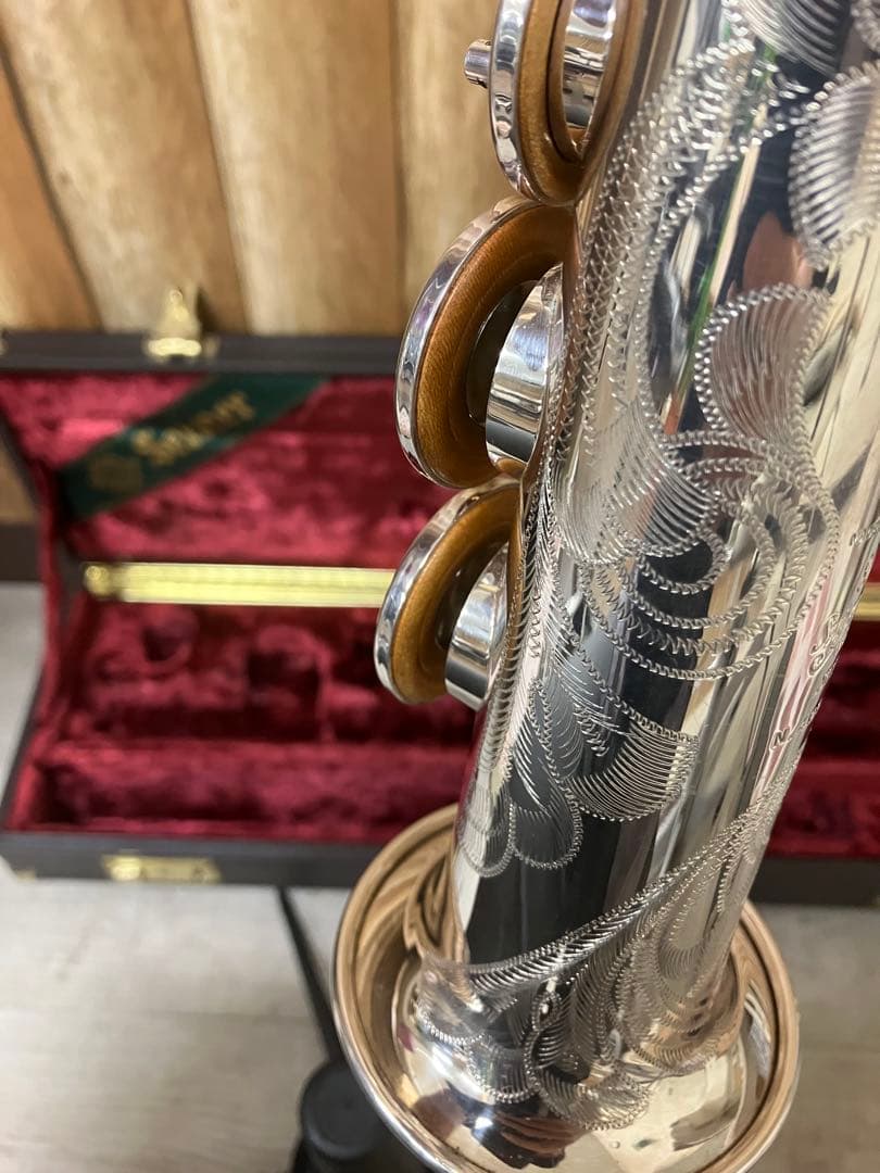 ソプラノサックスSelmer SeriesIII シルバープレート　49万番台