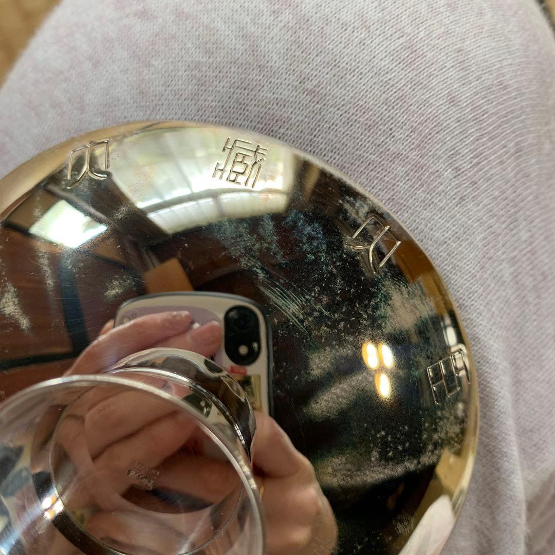 銀盃　３点セット　純銀　シルバー　大蔵省　造幣局　勤続賞　大蔵大臣