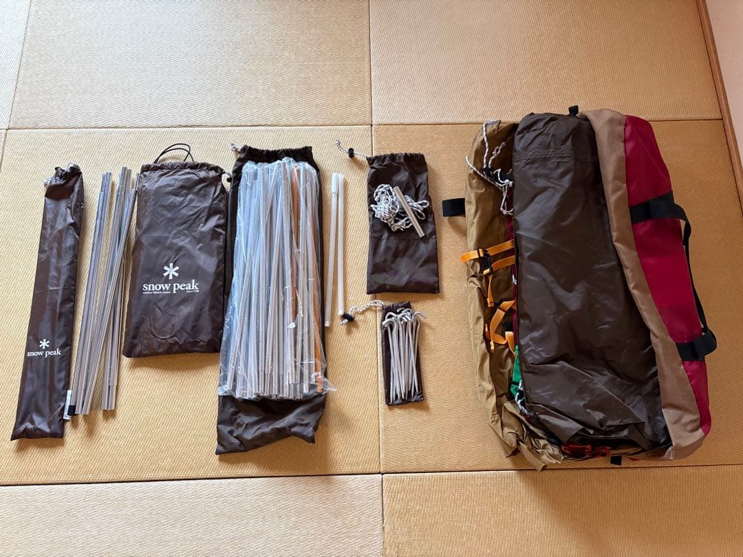 peak テント・リビング セット