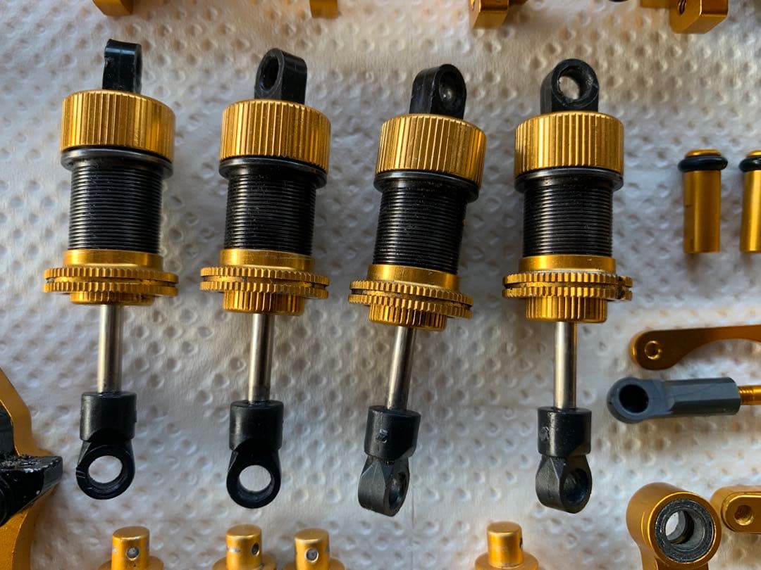 TAMIYA TA05 VDFゴールドエディション　TRFダンパー他パーツ多数