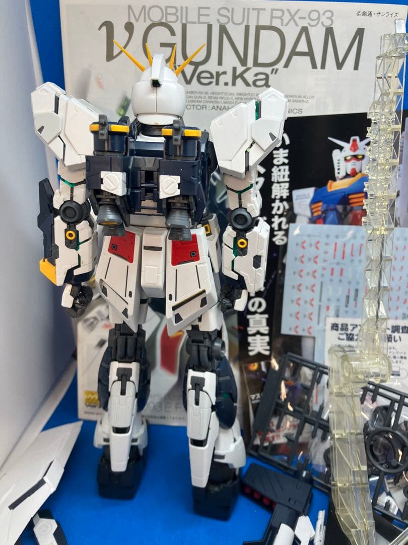 MG 1/100 ガンプラ　ジャンク　ν ガンダム　ダブル　フィンファンネル