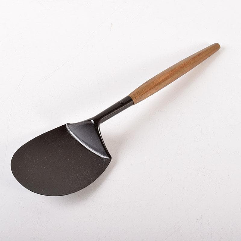 茶道具　金工師　木村清斎作　炉用灰匙　共箱　C　7118