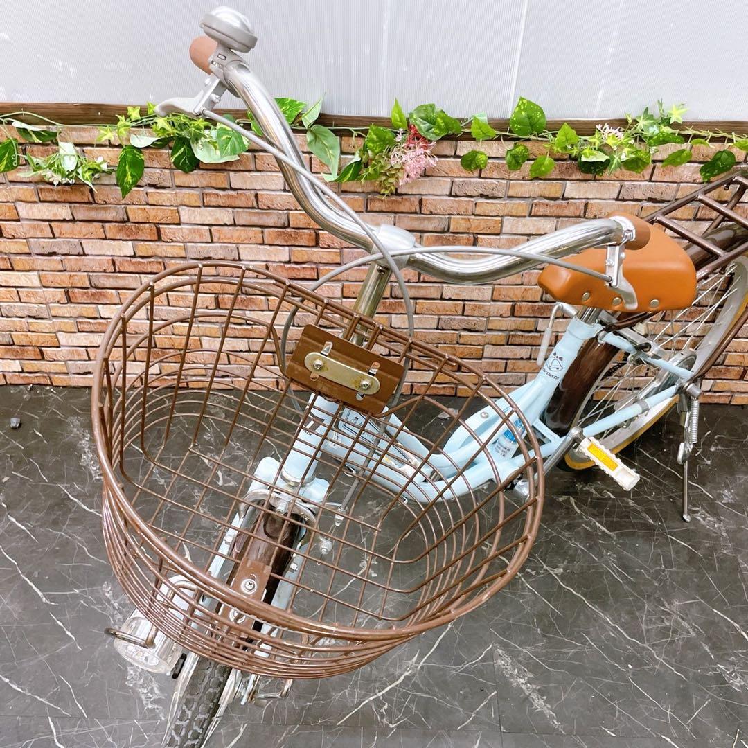 あはしめ様 【34】子供用自転車 子供車 Merry Bell 水色 20インチ