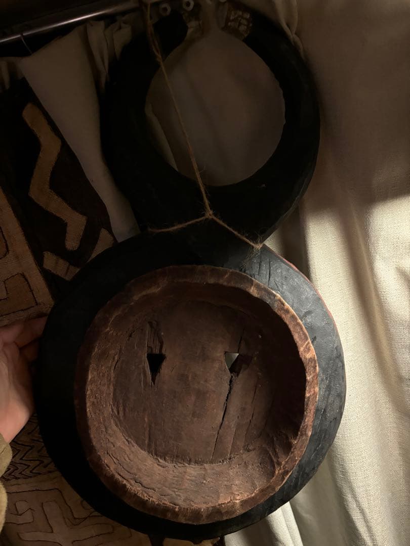 プレプレマスク　アフリカ　バウレ族