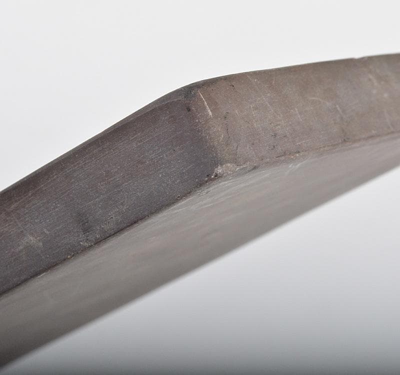 中国　書道具　蝙蝠刻　端渓硯　唐木箱付　F　R4557