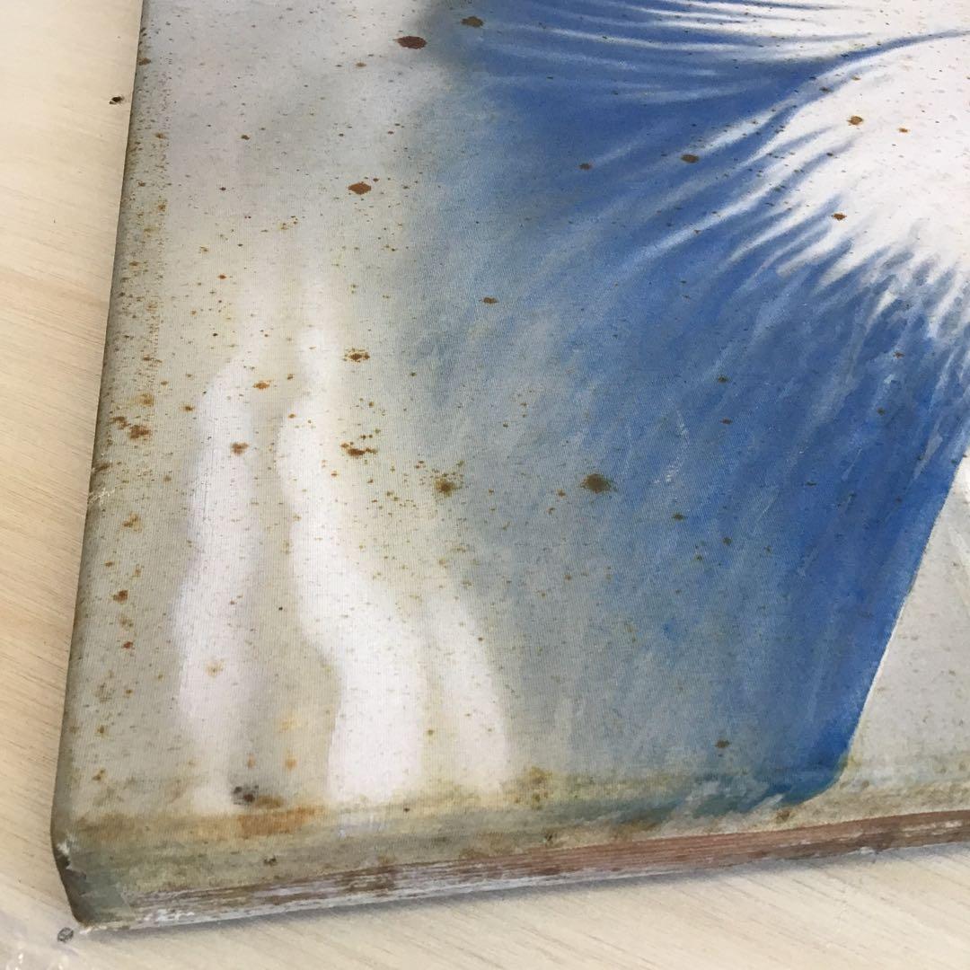 絵画　日本画　「富士山の図」　春水作　配送用箱　S5JFE