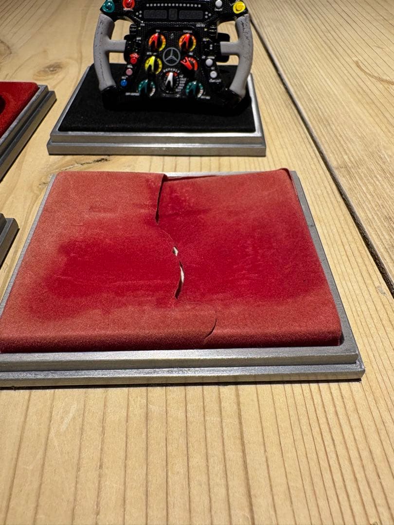 訳ありアマルガム1/4 F1ステアリング4台セット