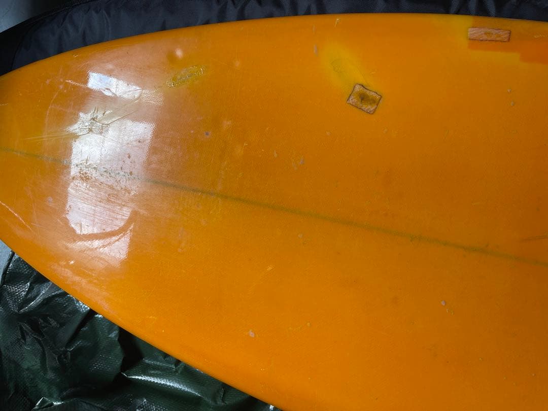 J*0様 激レアビンテージ ライトニングボルト サーフボード シングルフィン 6