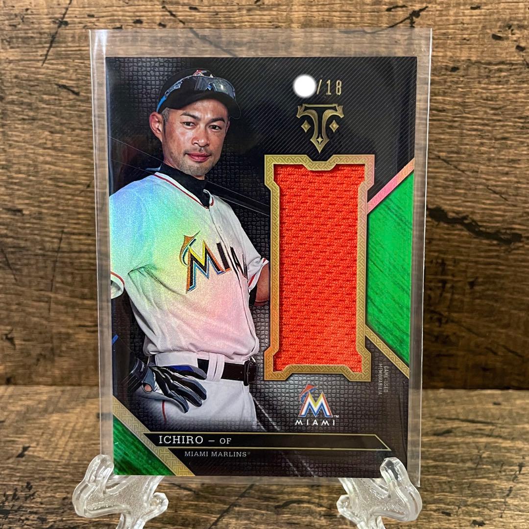 イチロー 世界18枚限定 オレンジジャージカード トップス tribute