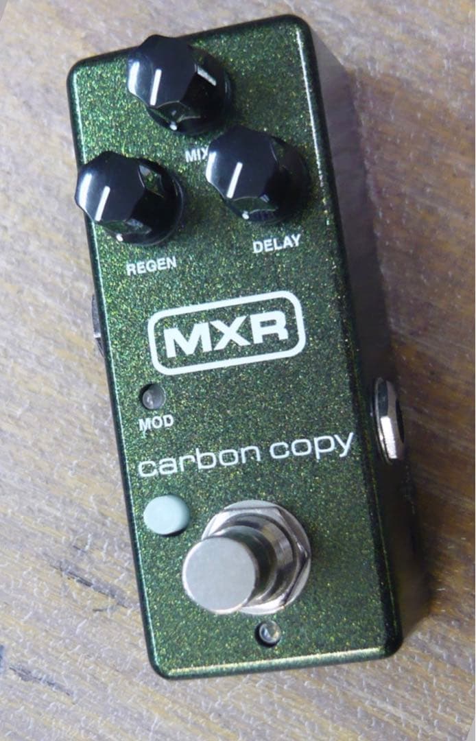 ギター MXR carbon copy mini analog delay