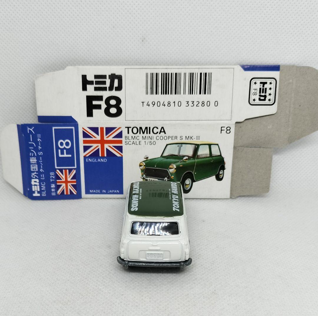 《青箱トミカF8-2特》ミニクーパーSマークⅢ【東急ハンズ特注】未使用超美品