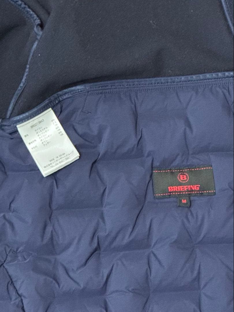 ブリーフィング BRIEFING 中綿ハイブリッドダウンパーカー